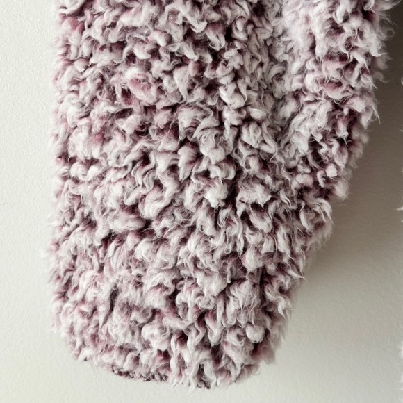 Secret Treasures Plush Sherpa Robe - Lavender - Picture 6 of 16